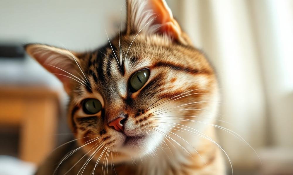 how to calm anxious cat behavior - practical tips