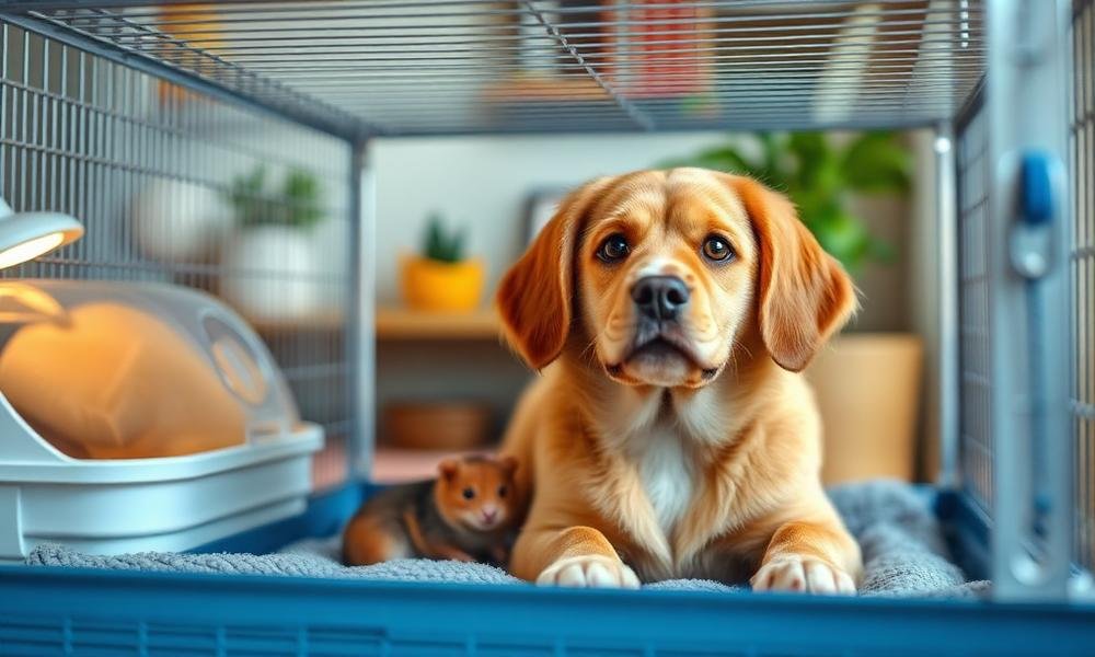 how to clean hamster cage properly - home environment