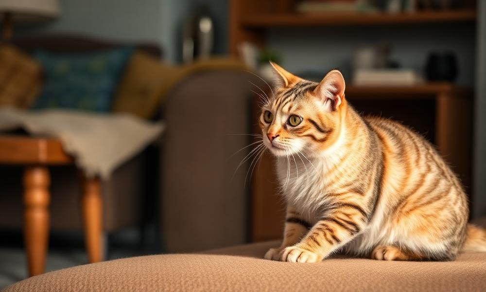 how to stop cat scratching furniture - home environment
