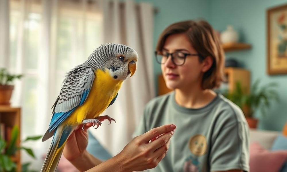 how to tame a budgie - owner guide