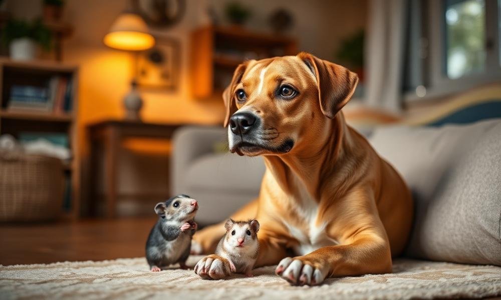 how to tame a hamster - home environment