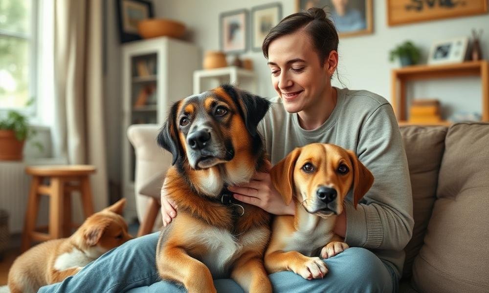 how to train a rescue dog with fear issues - owner guide