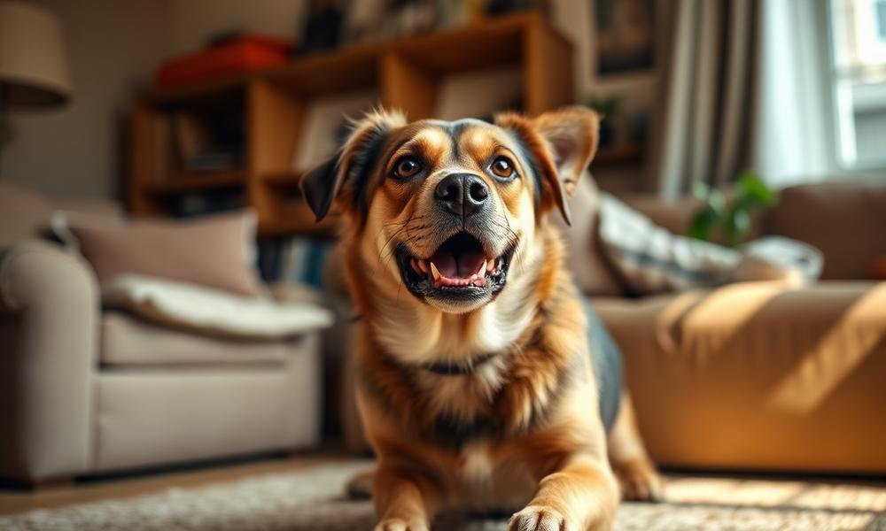 how to train aggressive dog behavior - home environment