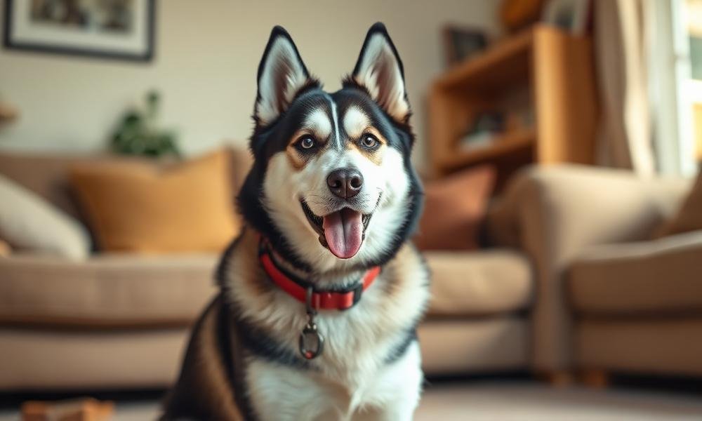 how to train husky not to pull - home environment