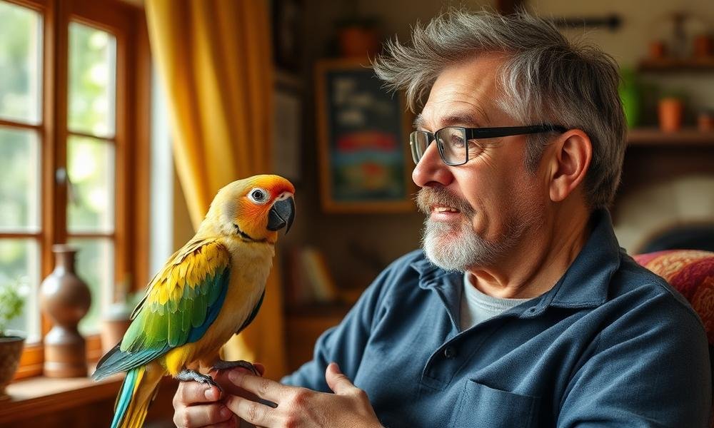 how to train pet bird to talk - owner guide