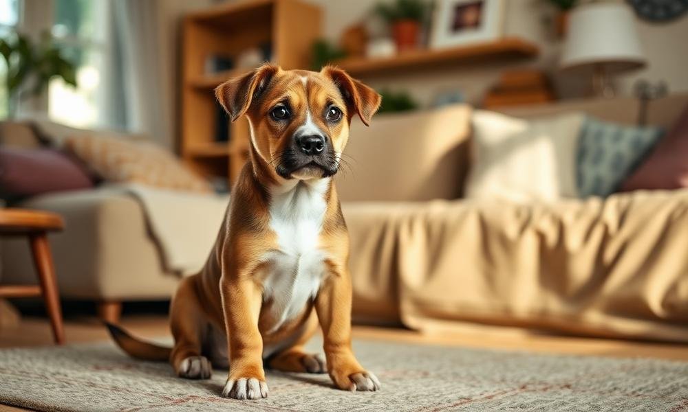 how to train puppy basic commands - home environment