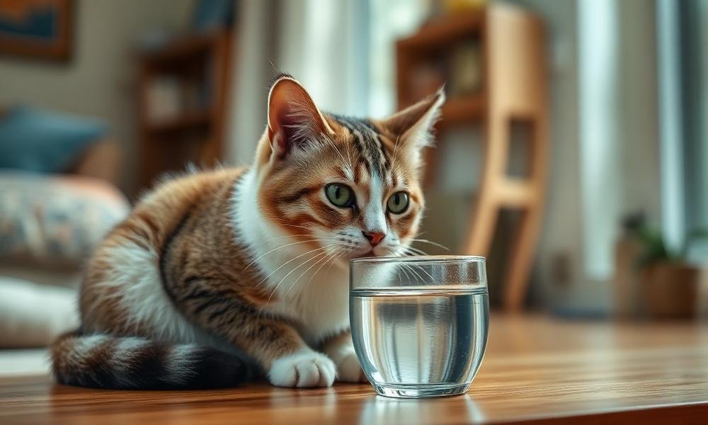 my cat is drinking a lot of water what does it mean - home environment