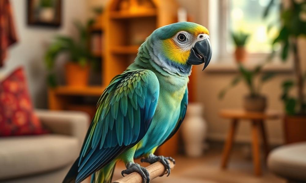 parrot care guide - home environment