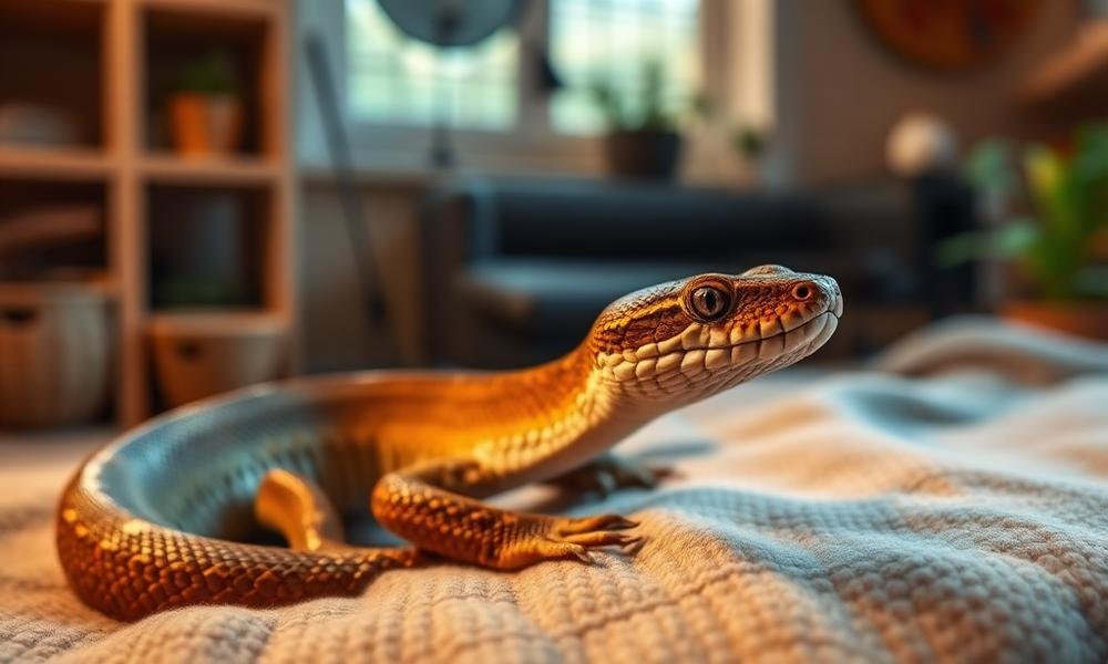 pet snake guide - home environment
