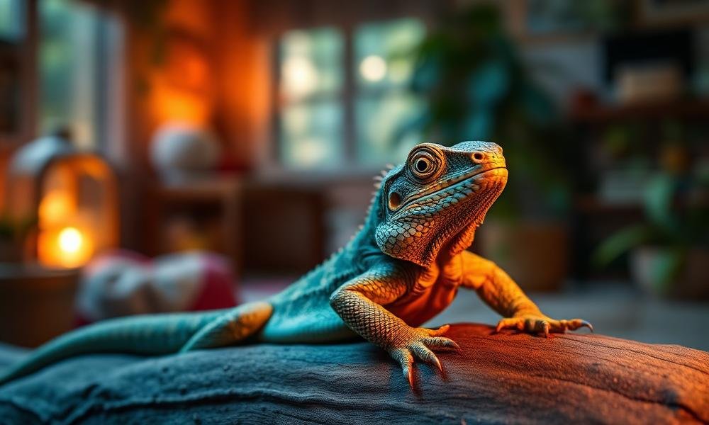 reptile UVB lighting guide - home environment