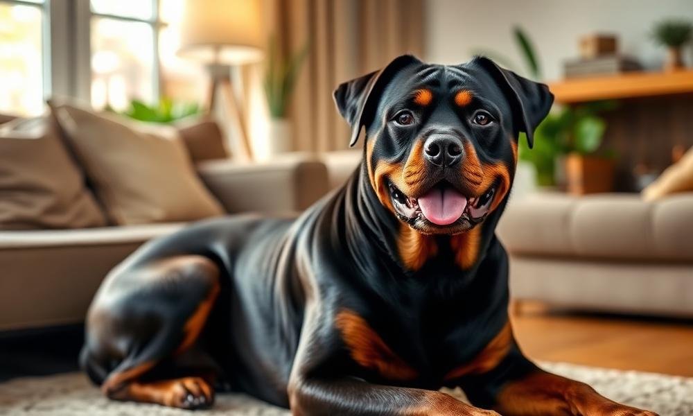 rottweiler breed guide - home environment