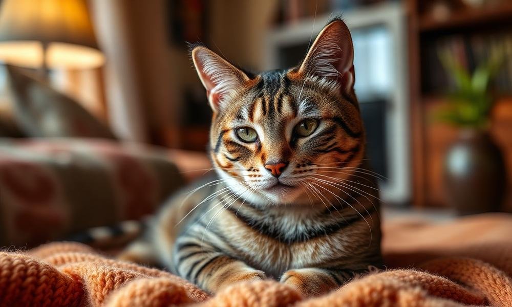 signs of a sick cat - home environment