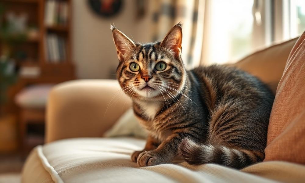 signs your cat is happy - home environment