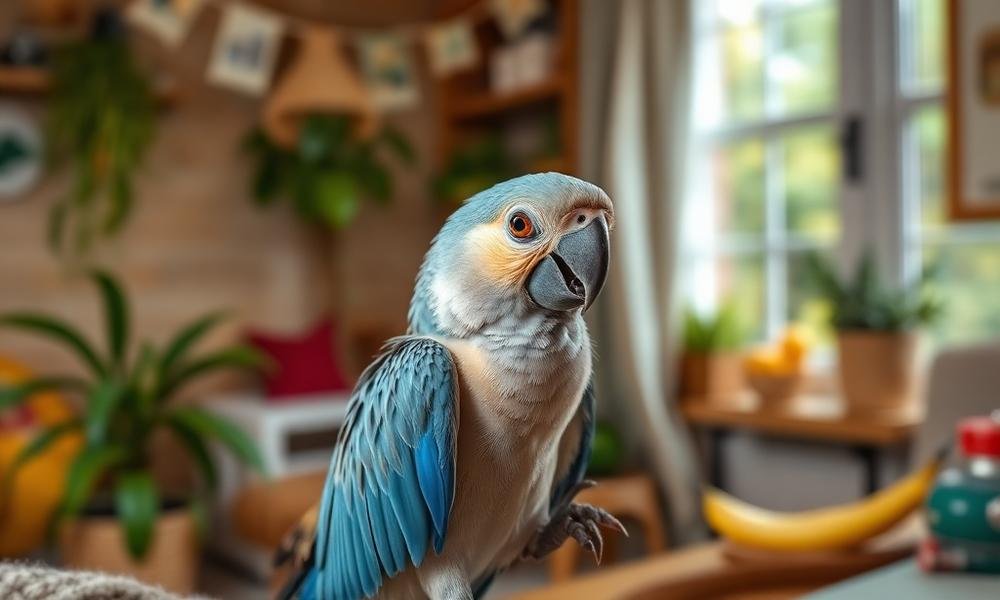 what do parrots eat guide - home environment