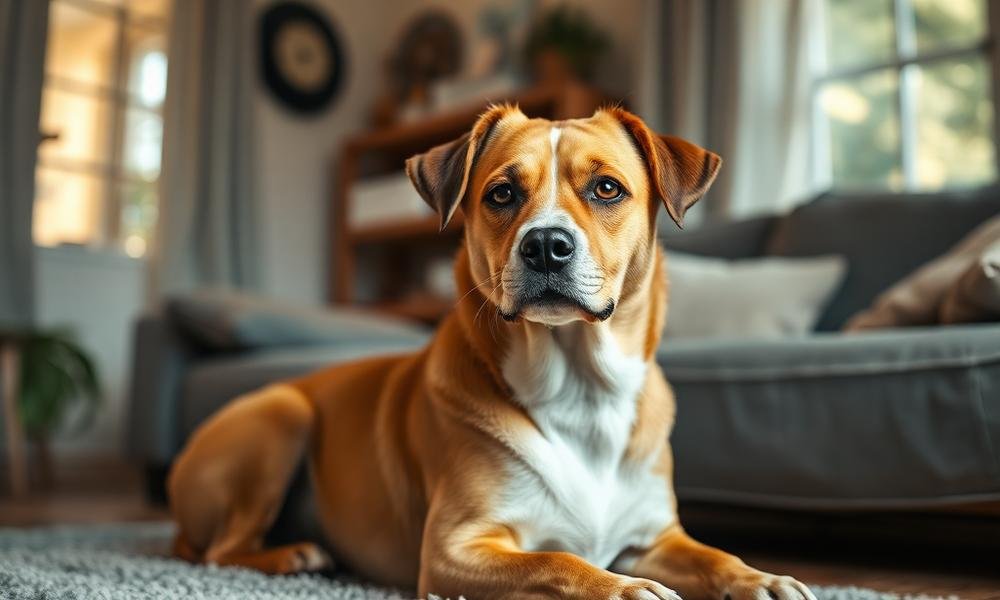 what is the calmest dog breed - home environment