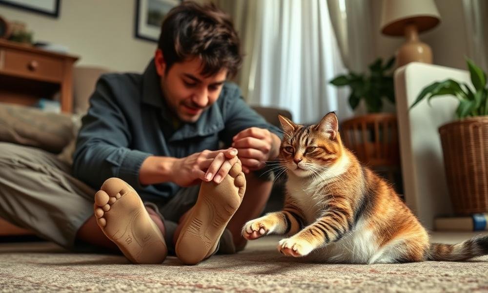 why cat attacking feet suddenly - owner guide