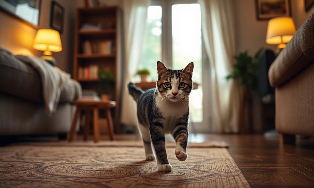 why cat following owner everywhere - home environment