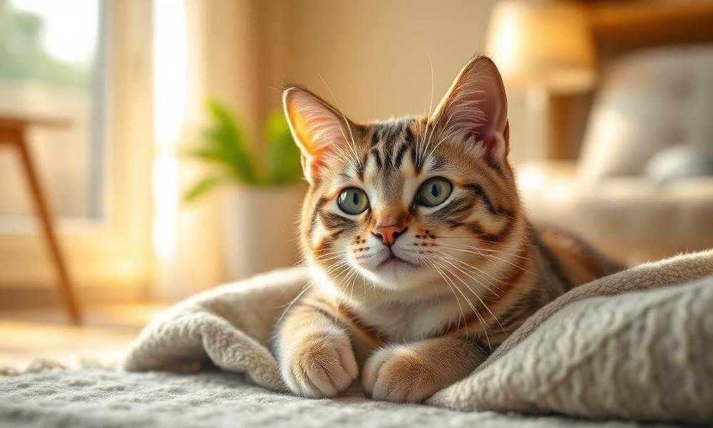 why cat hiding all day - home environment
