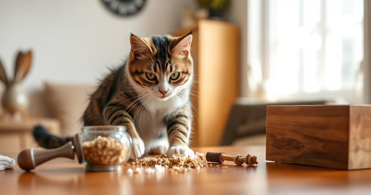why cat knocking things off table - featured guide image