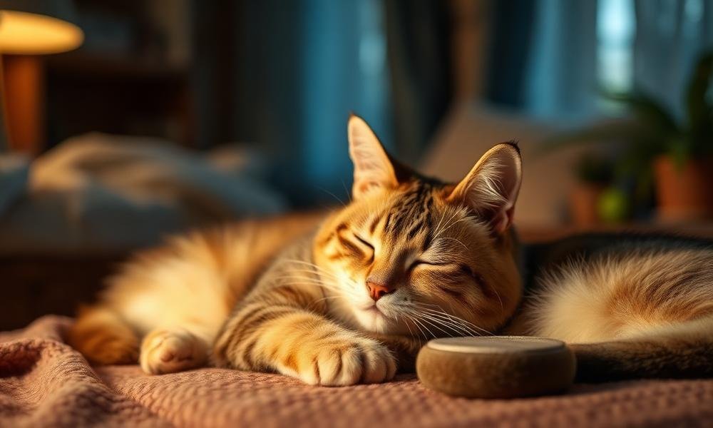 why cat sleeping more than usual - home environment