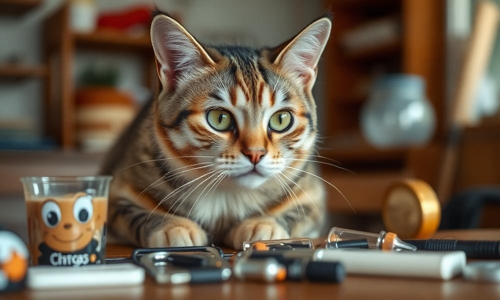 why do cats knock things off tables - practical tips