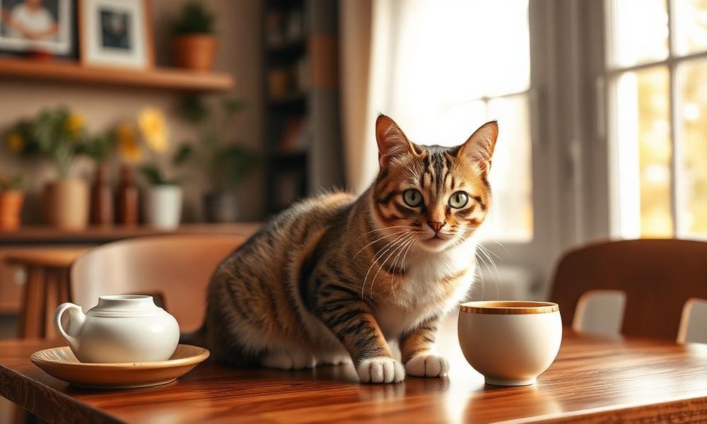 why do cats knock things off tables - home environment