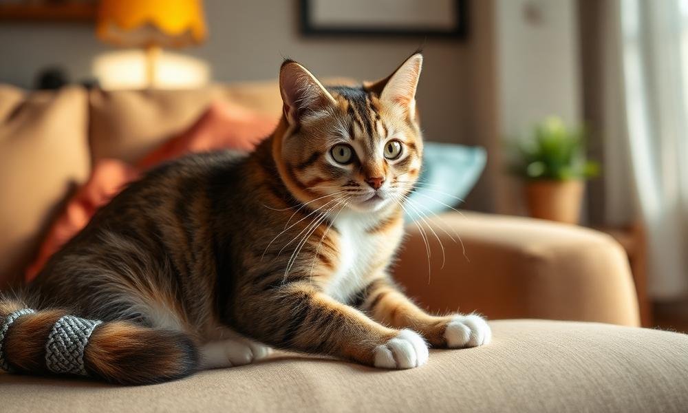 why do cats scratch furniture - home environment