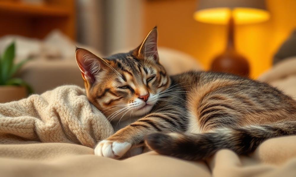 why do cats sleep so much - home environment