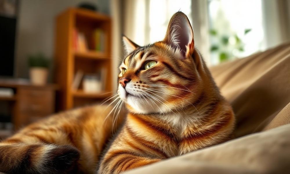 why does my cat headbutt me - home environment
