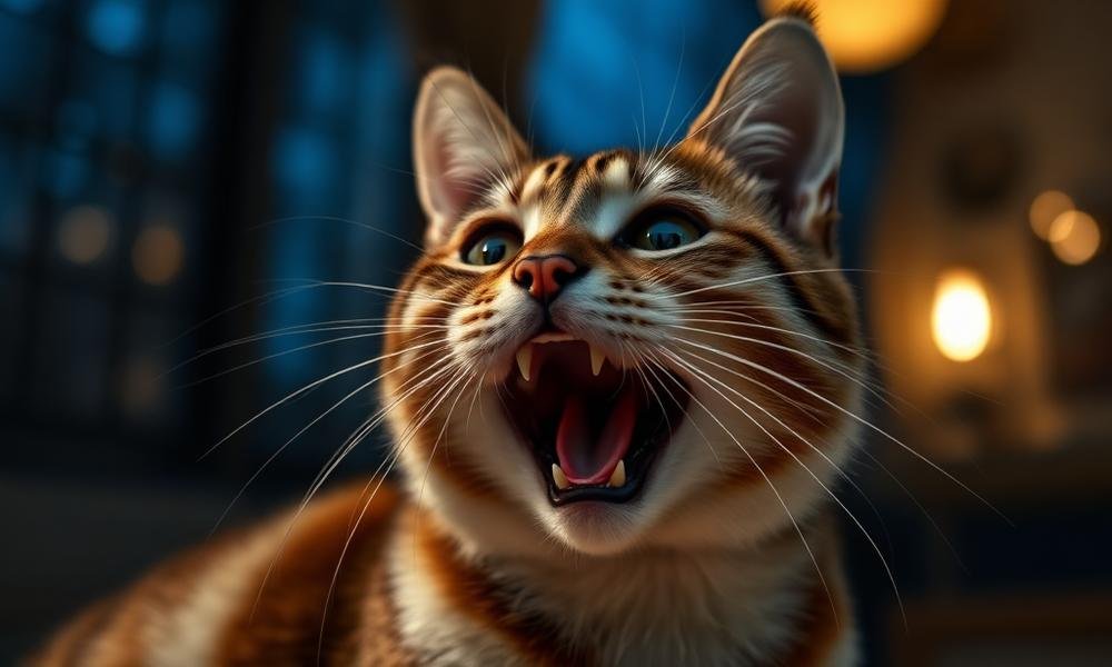 why does my cat meow at night - practical tips
