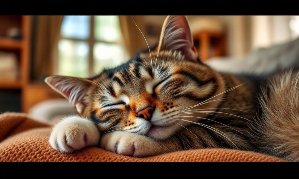 why does my cat sleep on my face - home environment