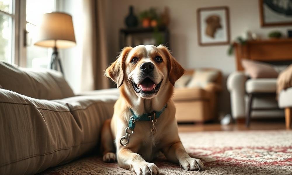 why dog follows owner everywhere - home environment