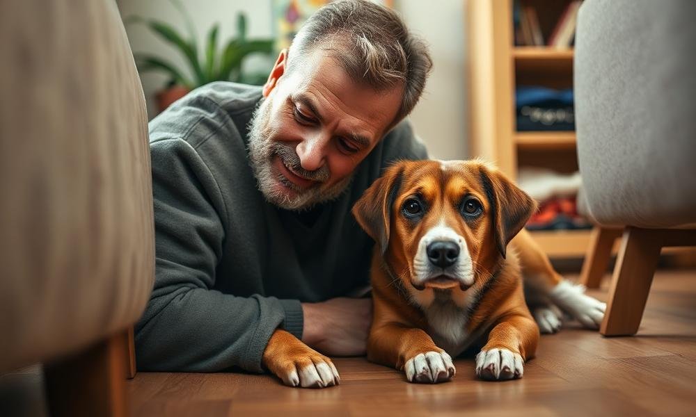 why dog hiding under furniture - owner guide