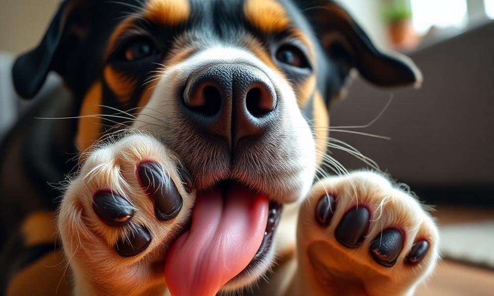 why dog licking paws excessively - practical tips