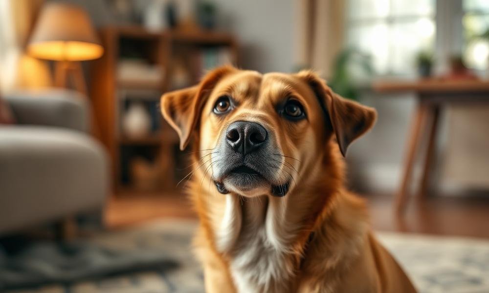 why dog whining for no reason - home environment