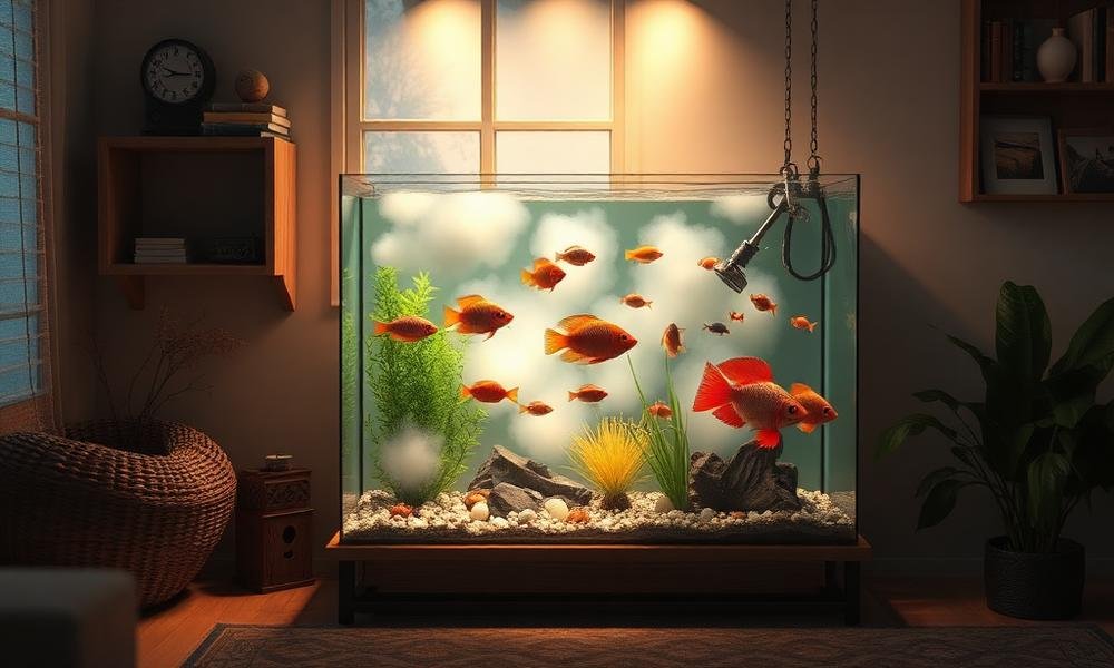 why is my fish tank water always cloudy - home environment