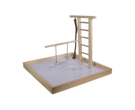 Penn-Plax Wooden Bird Playpen