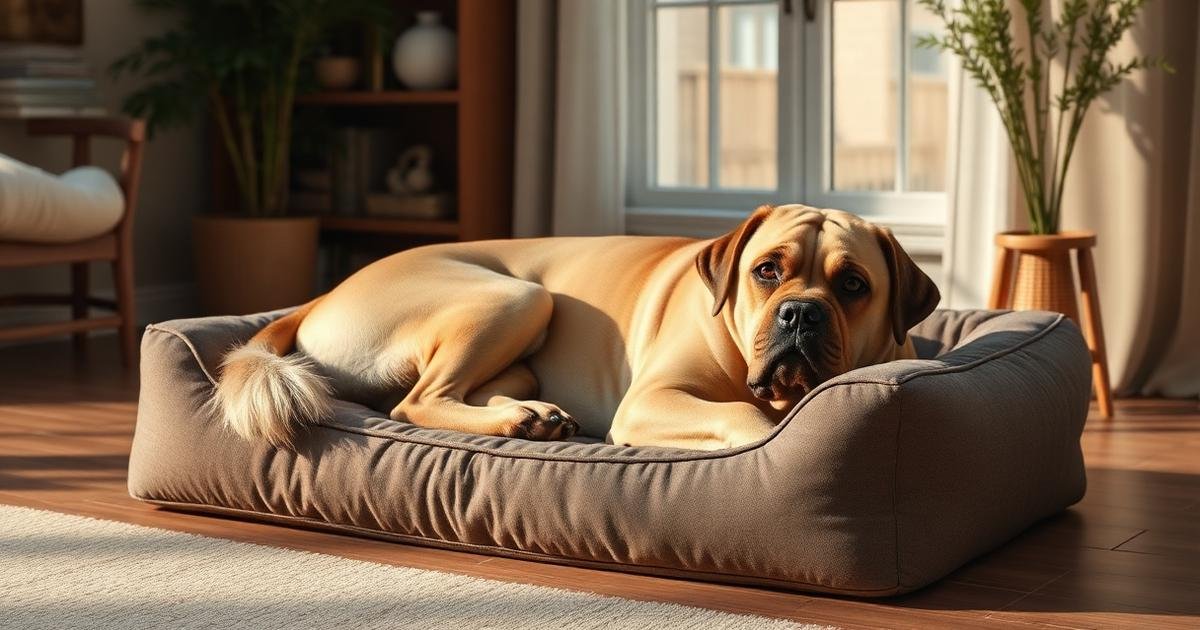 best dog bed for large dogs