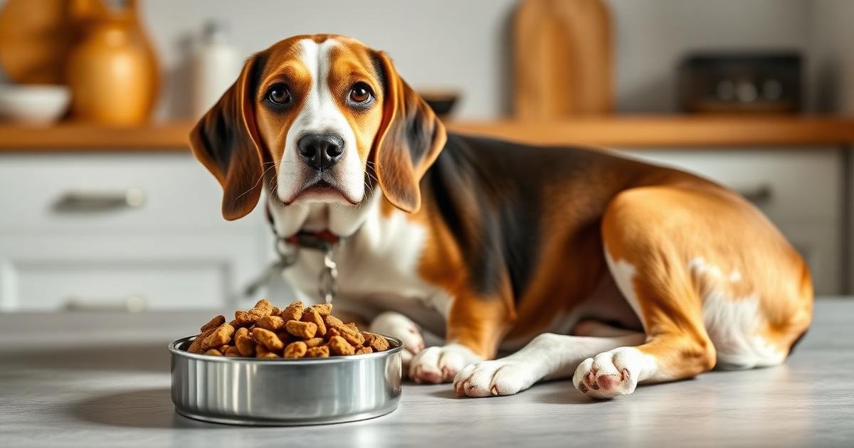 best dog food for beagle weight control