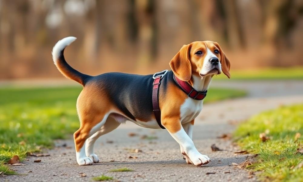 healthy beagle daily exercise routine