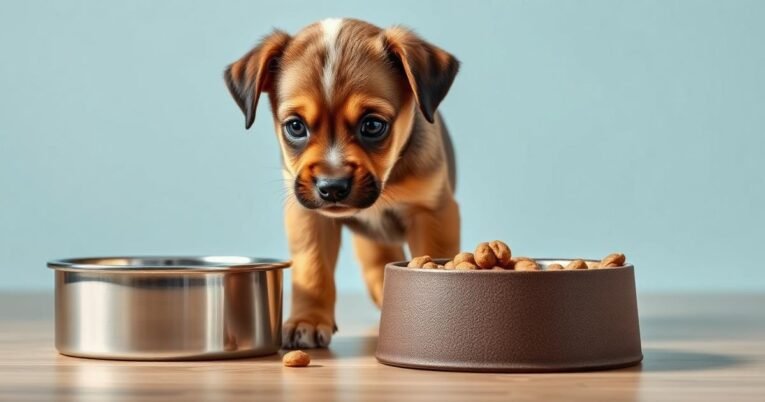 best dog food for puppies growth stage