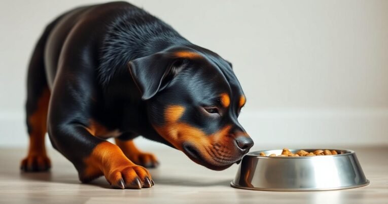 best dog food for rottweiler muscle