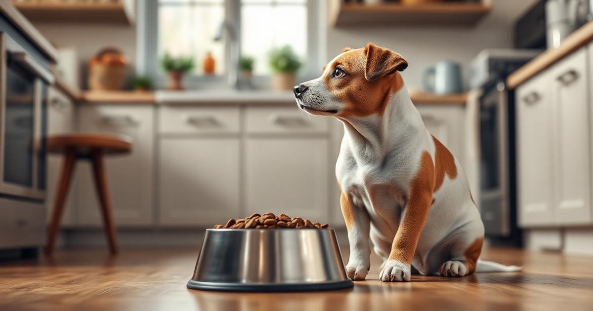 dog not eating food suddenly