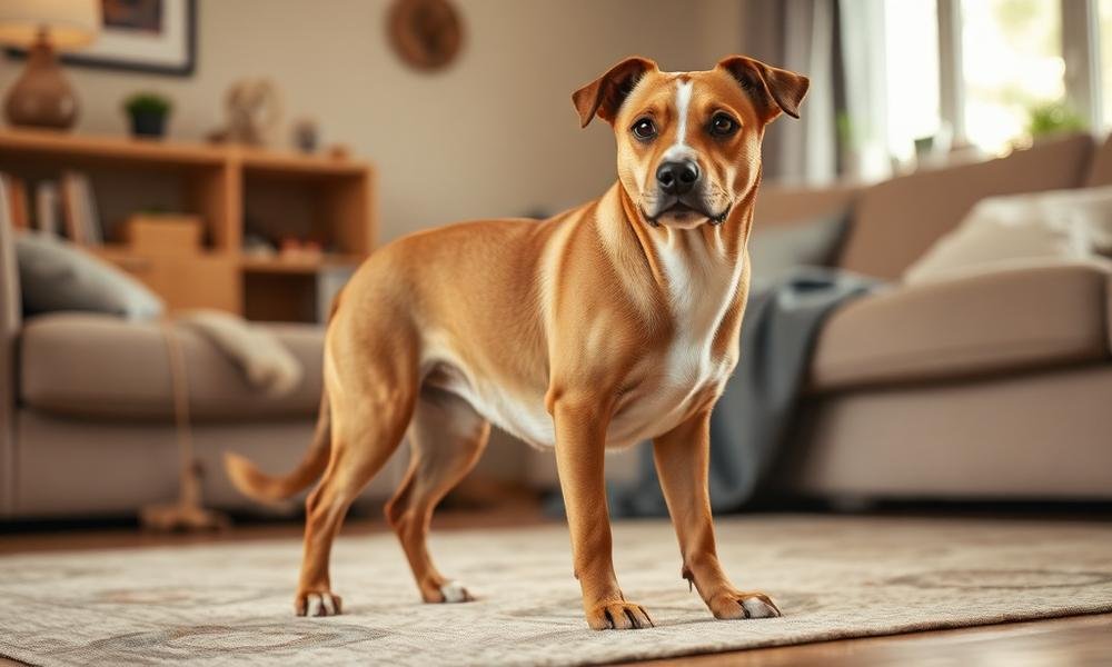 dog limping on front leg - home environment