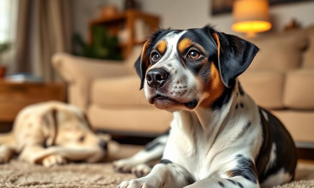 dog losing hair patches causes - home environment