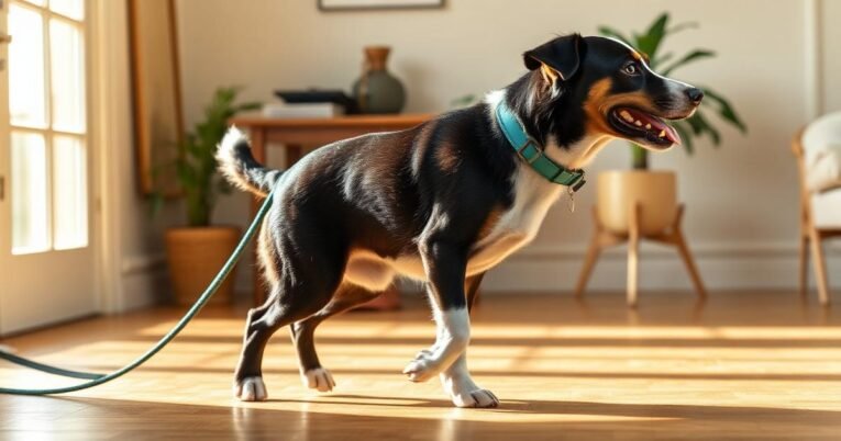 dog pulling on leash solution - featured guide image