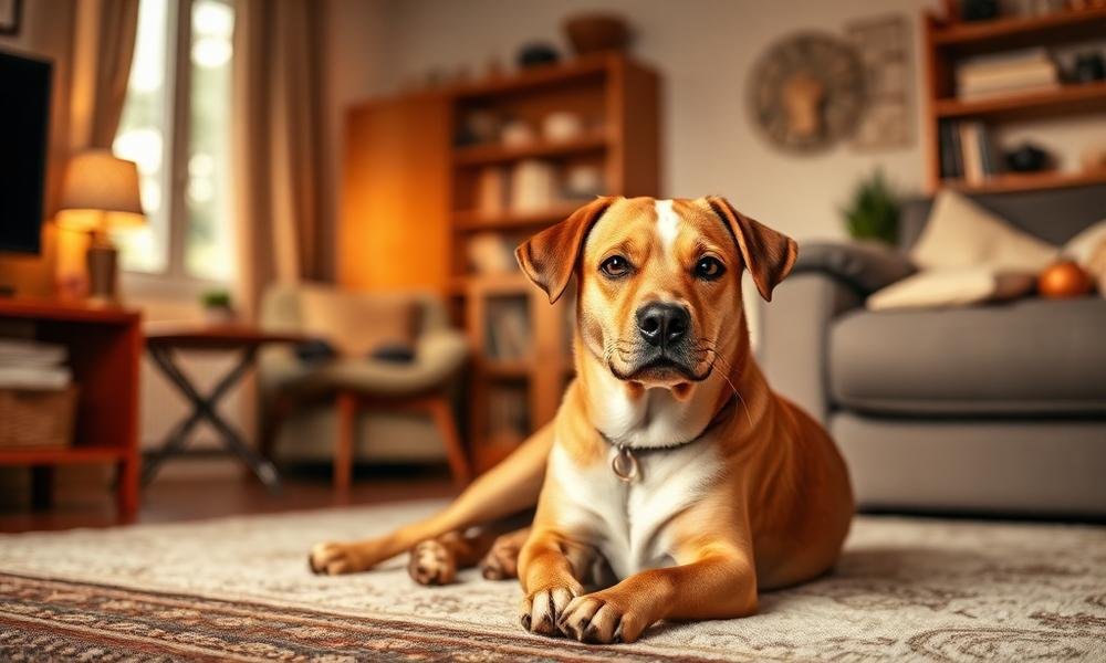 how to train a dog - home environment