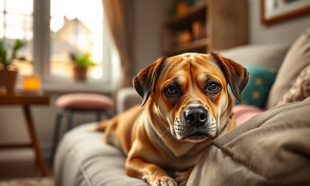 signs of a sick dog - home environment